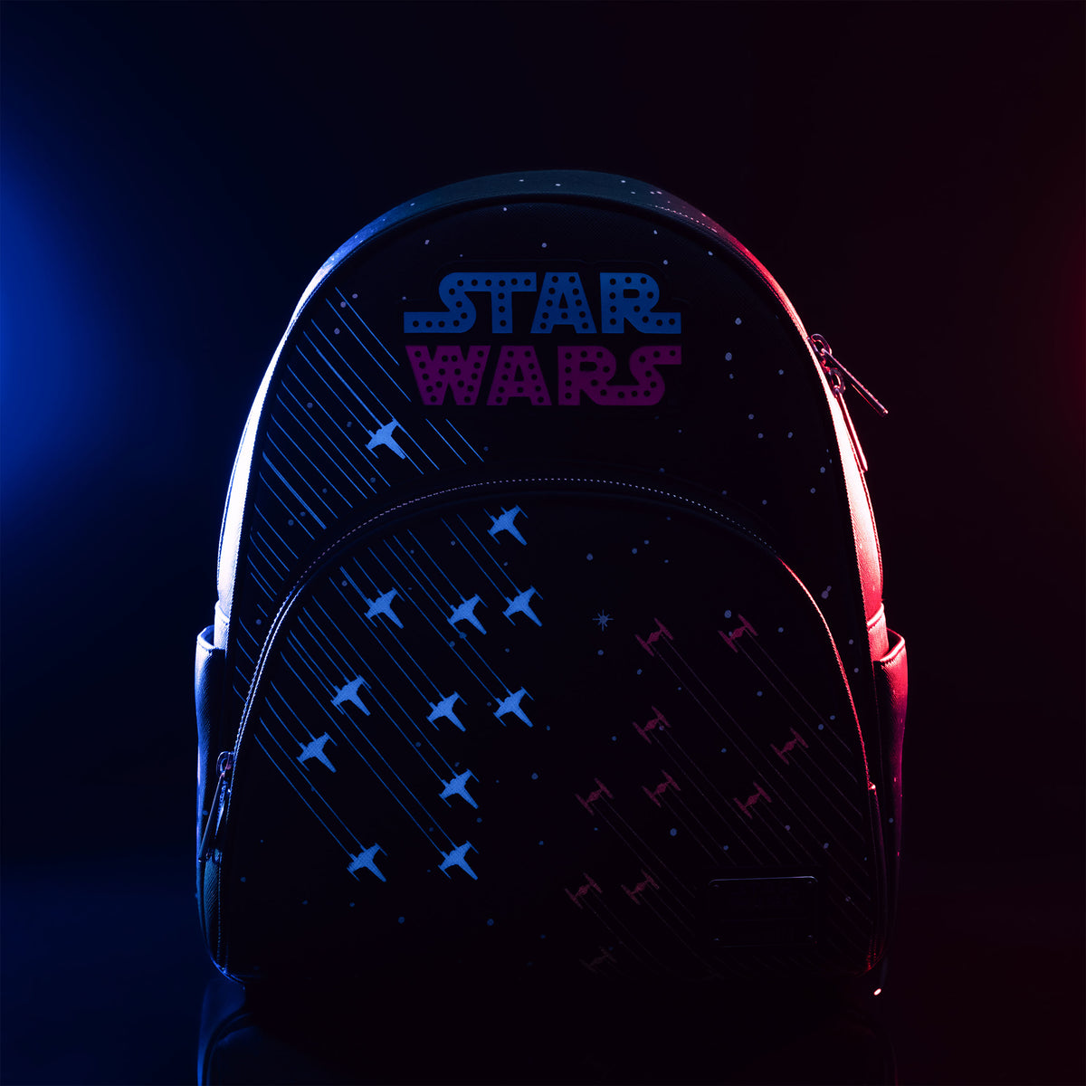 Zdjęcie produktu Star Wars - Neonowy plecak z lat 70. z oświetleniem
