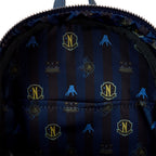 Zdjęcie produktu Wednesday - Nevermore Academy Glow in the Dark Mini Plecak
