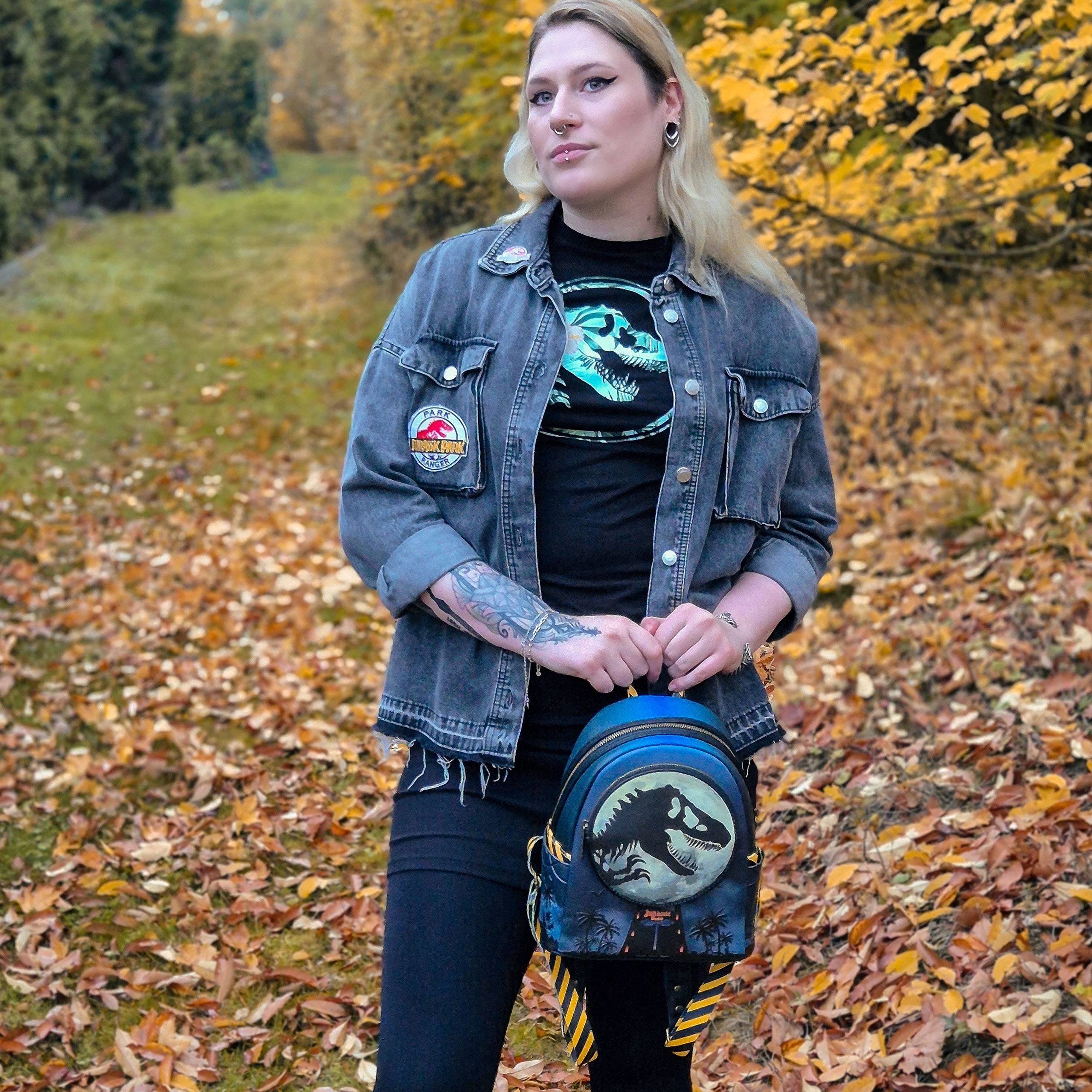 Product image Jurassic Park - 30th Anniversary Dino Moon Glow in the Dark Mini Backpack