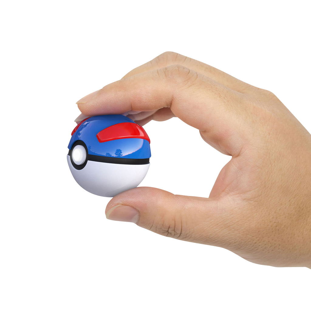 Zdjęcie produktu Pokemon - Mini replika Superball Pokeball z oświetleniem
