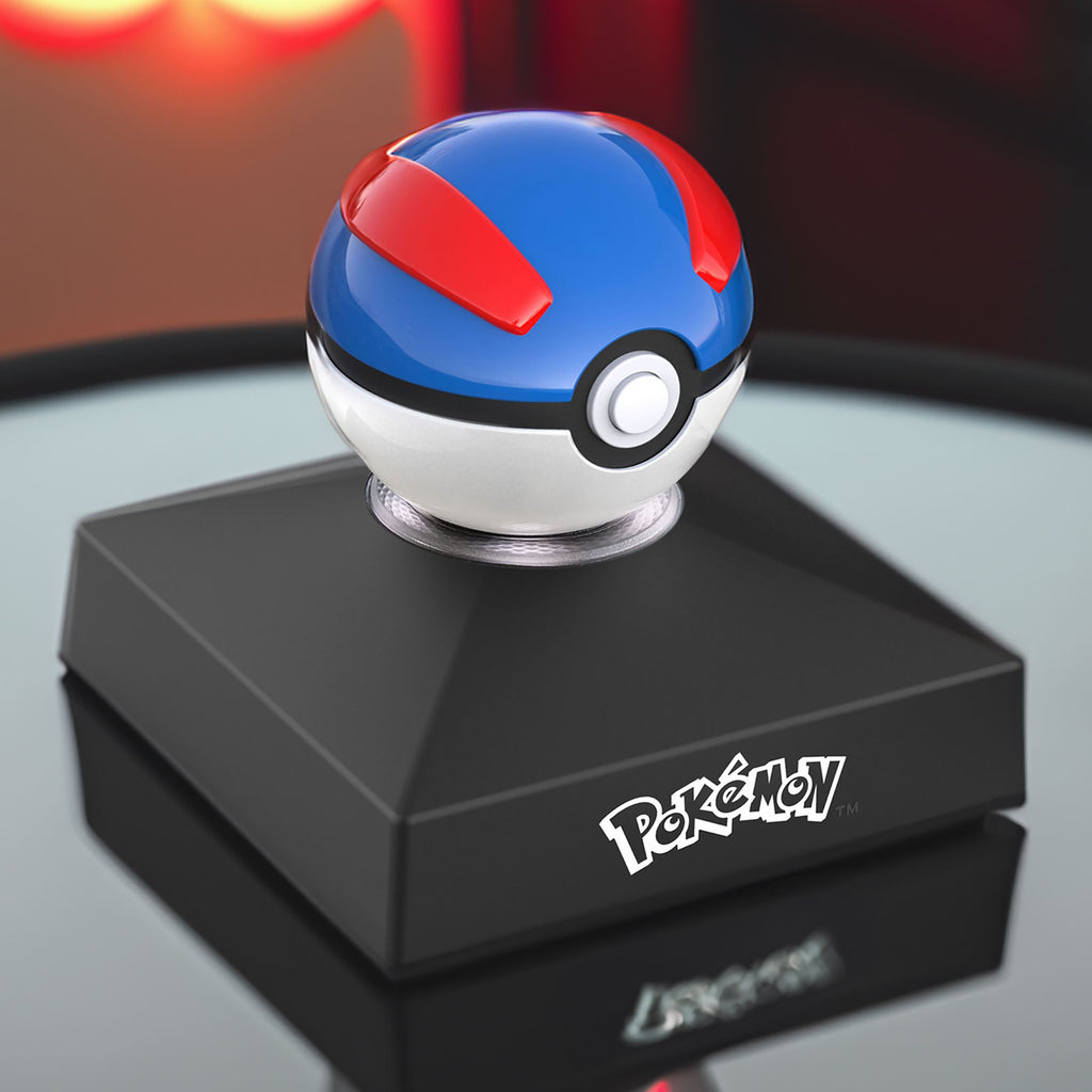 Zdjęcie produktu Pokemon - Mini replika Superball Pokeball z oświetleniem
