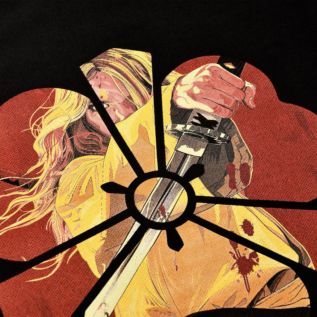 Zdjęcie produktu Damska koszulka Assassin dla fanów Kill Bill czarna