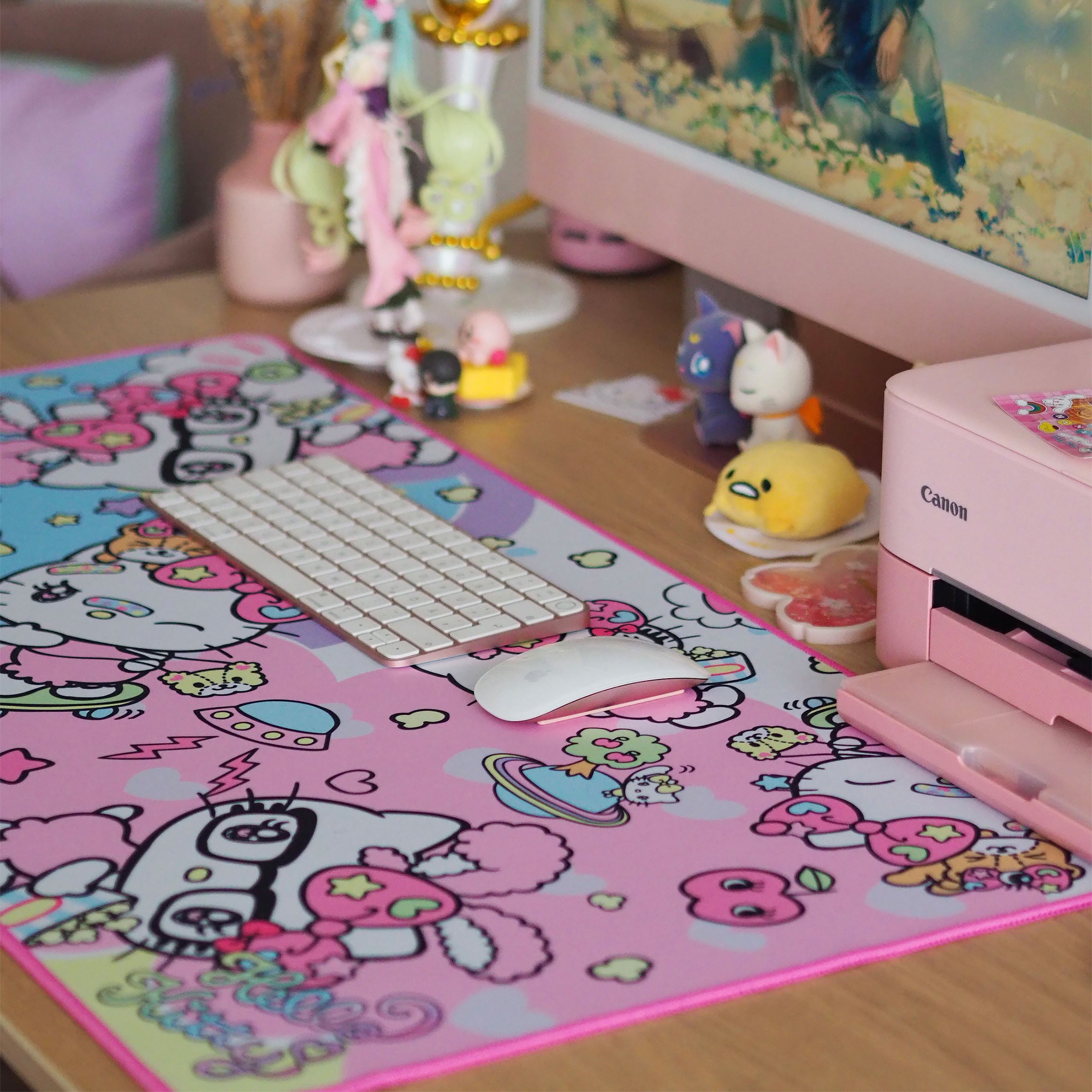 Zdjęcie produktu Hello Kitty - Podkładka pod mysz z postaciami