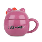 Zdjęcie produktu Hello Kitty - Daruma 3D kubek z pokrywką