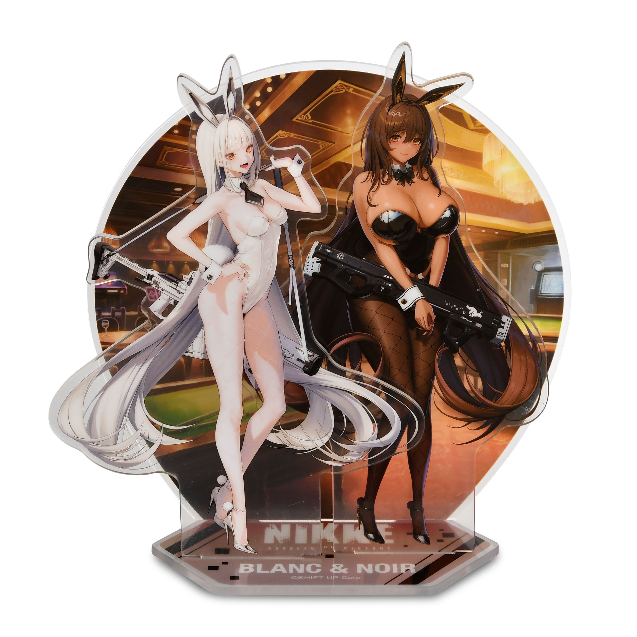 Zdjęcie produktu Goddess of Victory: Nikke - Blanc & Noir Akrylowy Diorama Figurka