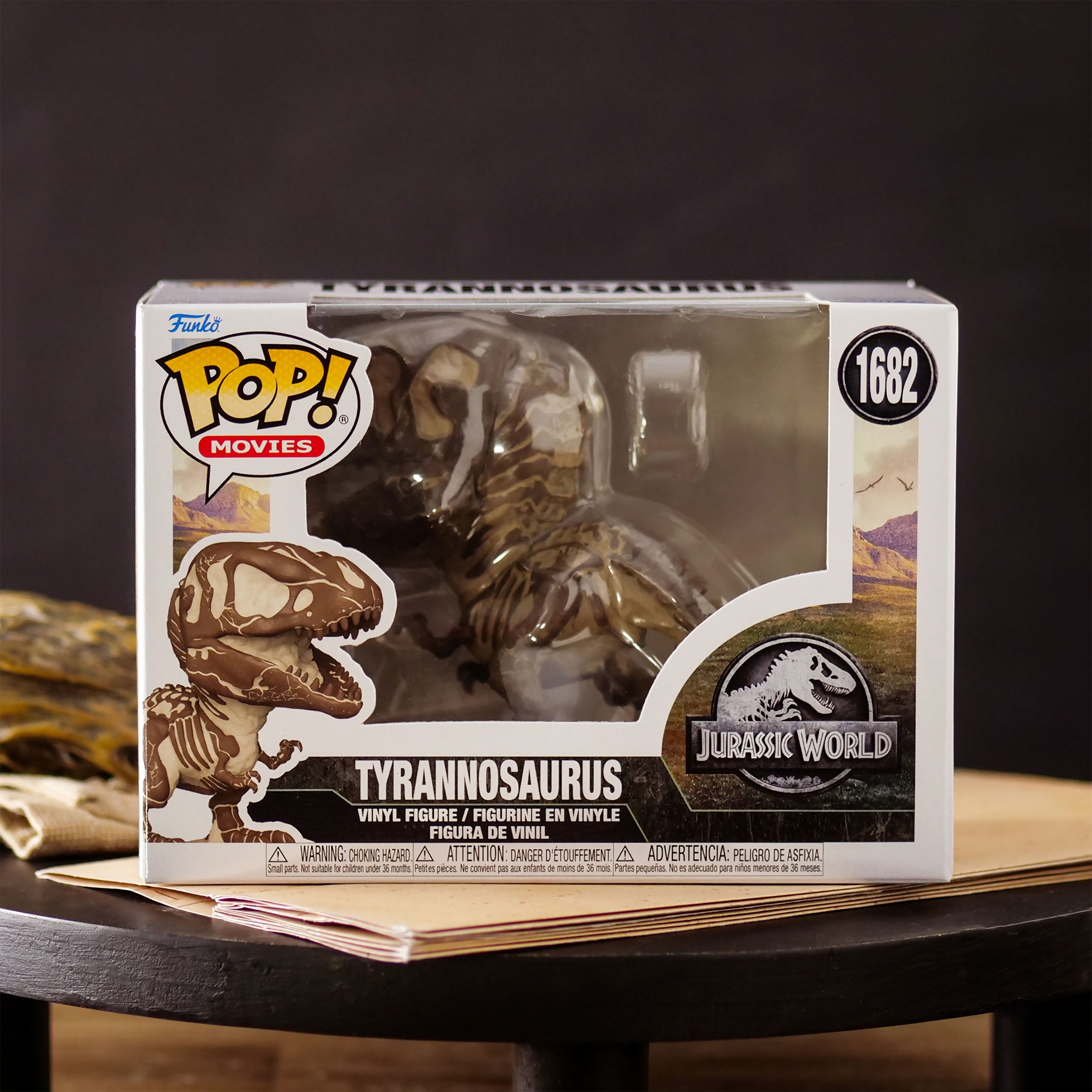 Zdjęcie produktu Jurassic World - Figurka Funko Pop Tyrannosaurus jako skamielina