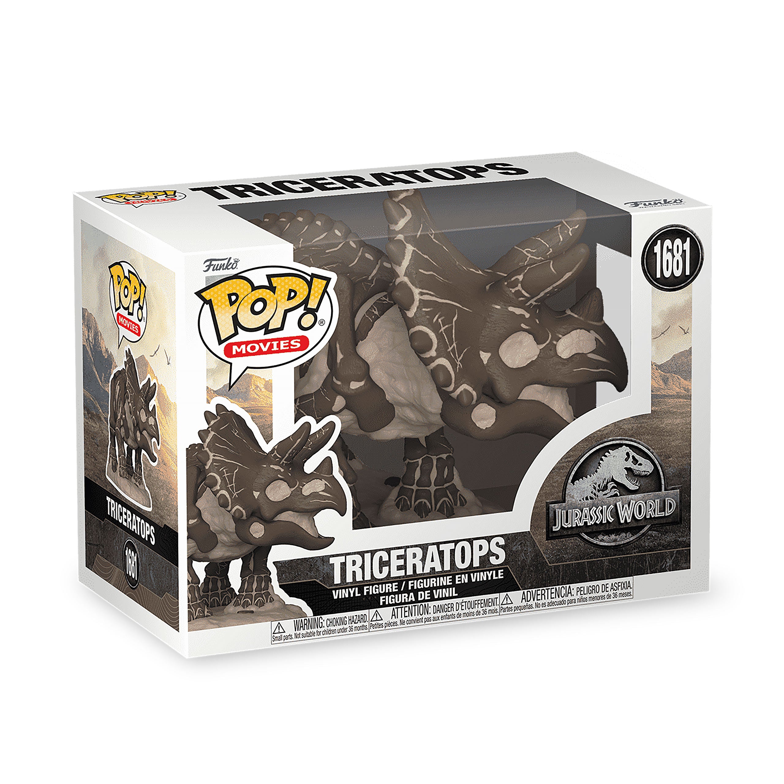 Zdjęcie produktu Jurassic World - Fossil Triceratops Funko Pop Figurka