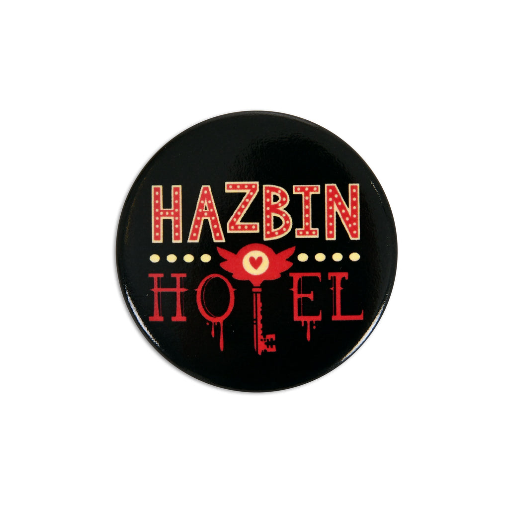 Zdjęcie produktu Przycisk z logo dla fanów Hazbin Hotel