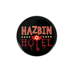 Zdjęcie produktu Przycisk z logo dla fanów Hazbin Hotel