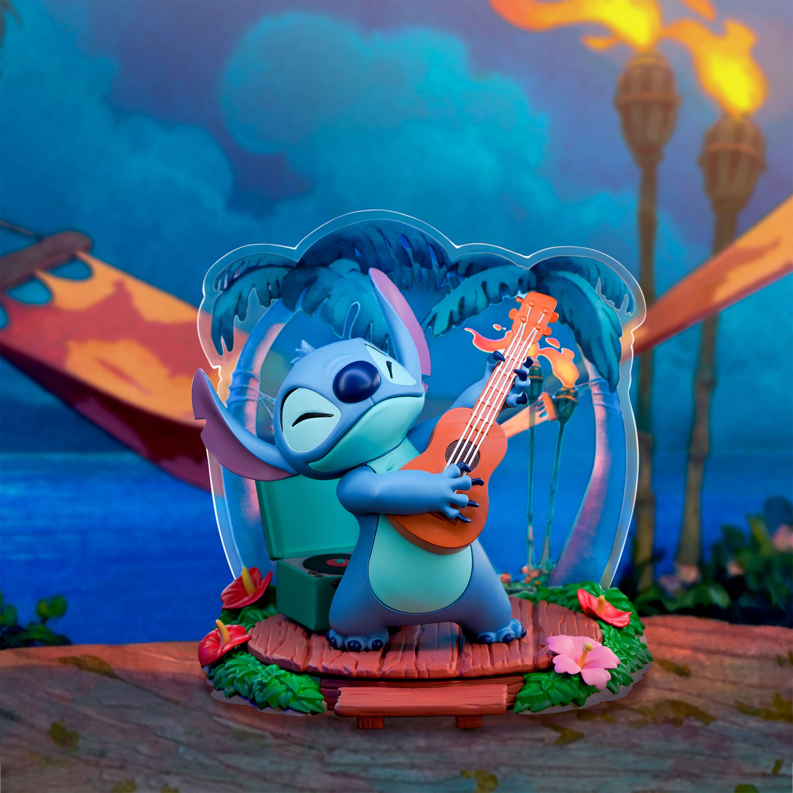 Zdjęcie produktu Figurka Stitch z gitarą - Lilo i Stitch