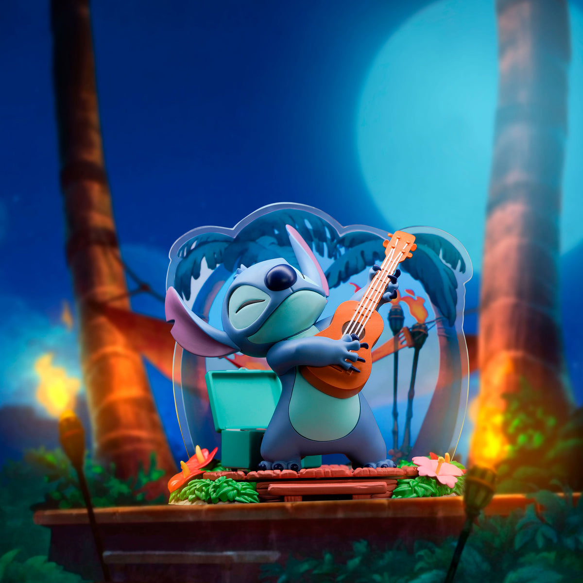 Zdjęcie produktu Figurka Stitch z gitarą - Lilo i Stitch