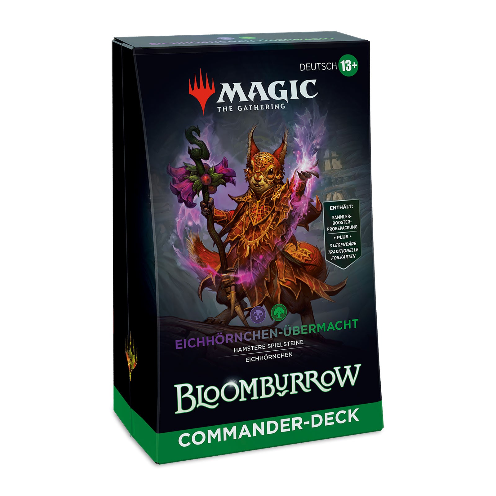 Product image Bloomburrow - Squirrel Overpower Commander Deck - Magic The Gathering