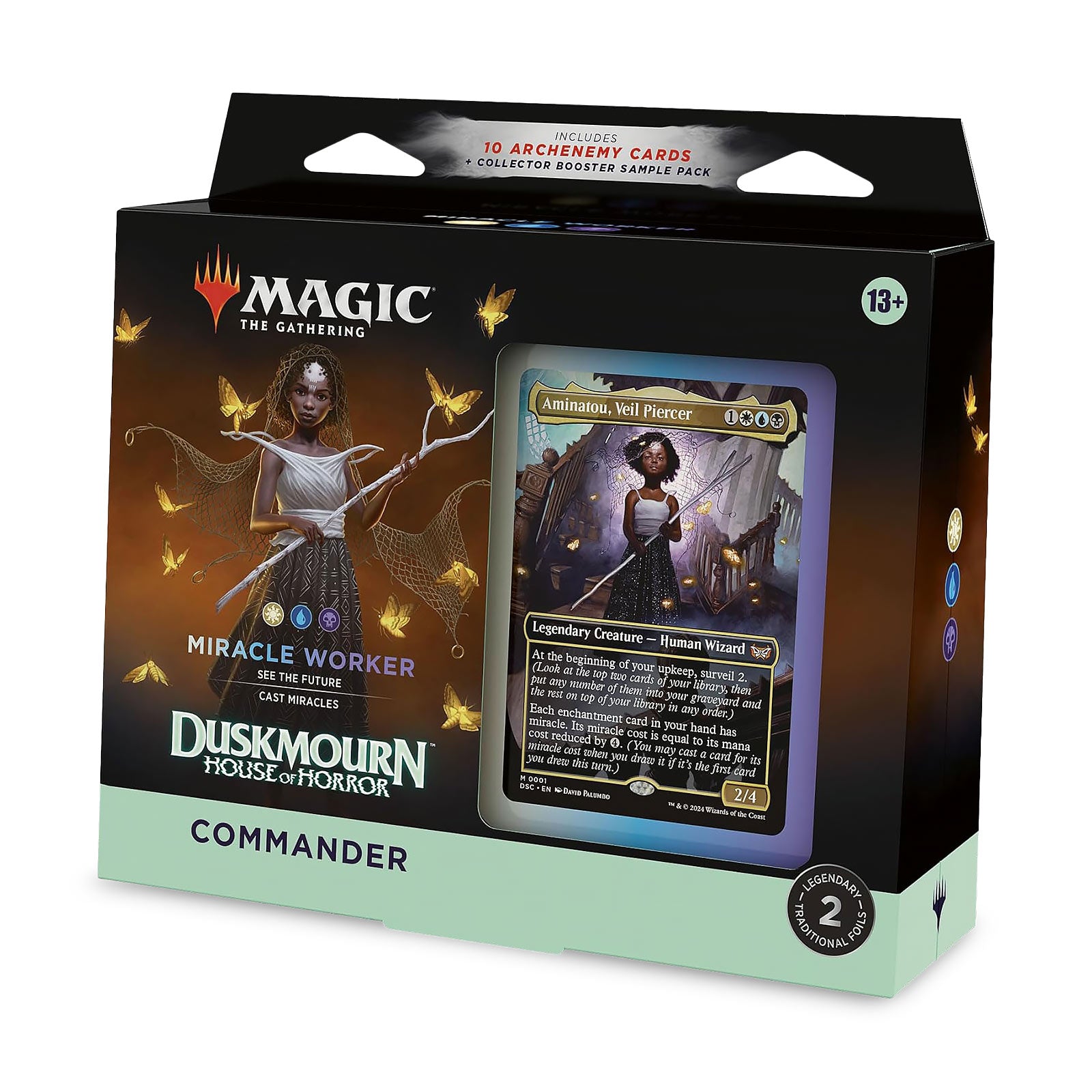 Zdjęcie produktu Duskmourn: House of Horror Commander Deck Miracle Worker - Magic The Gathering