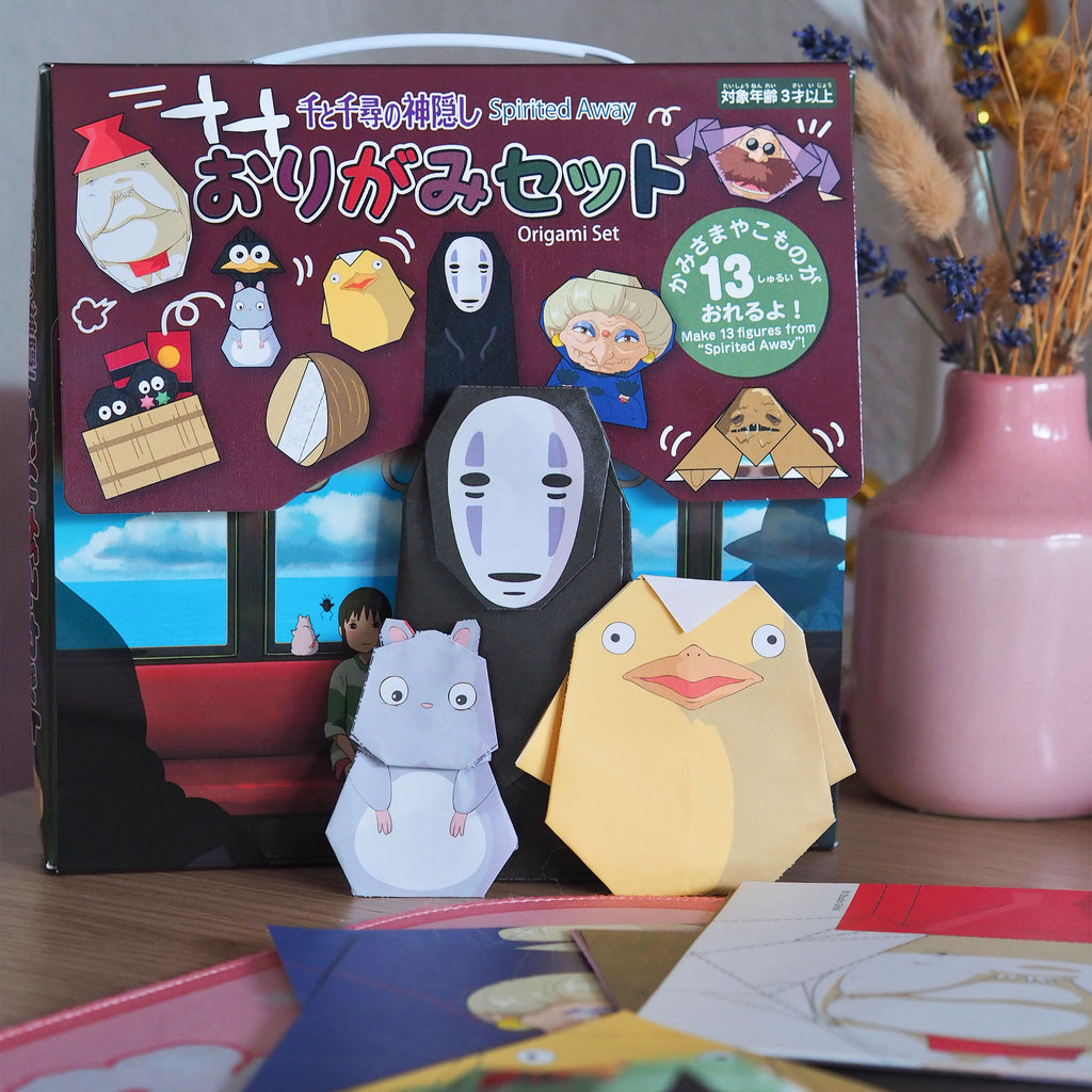 Product image Spirited Away - No-Face and Chihiro Origami Set