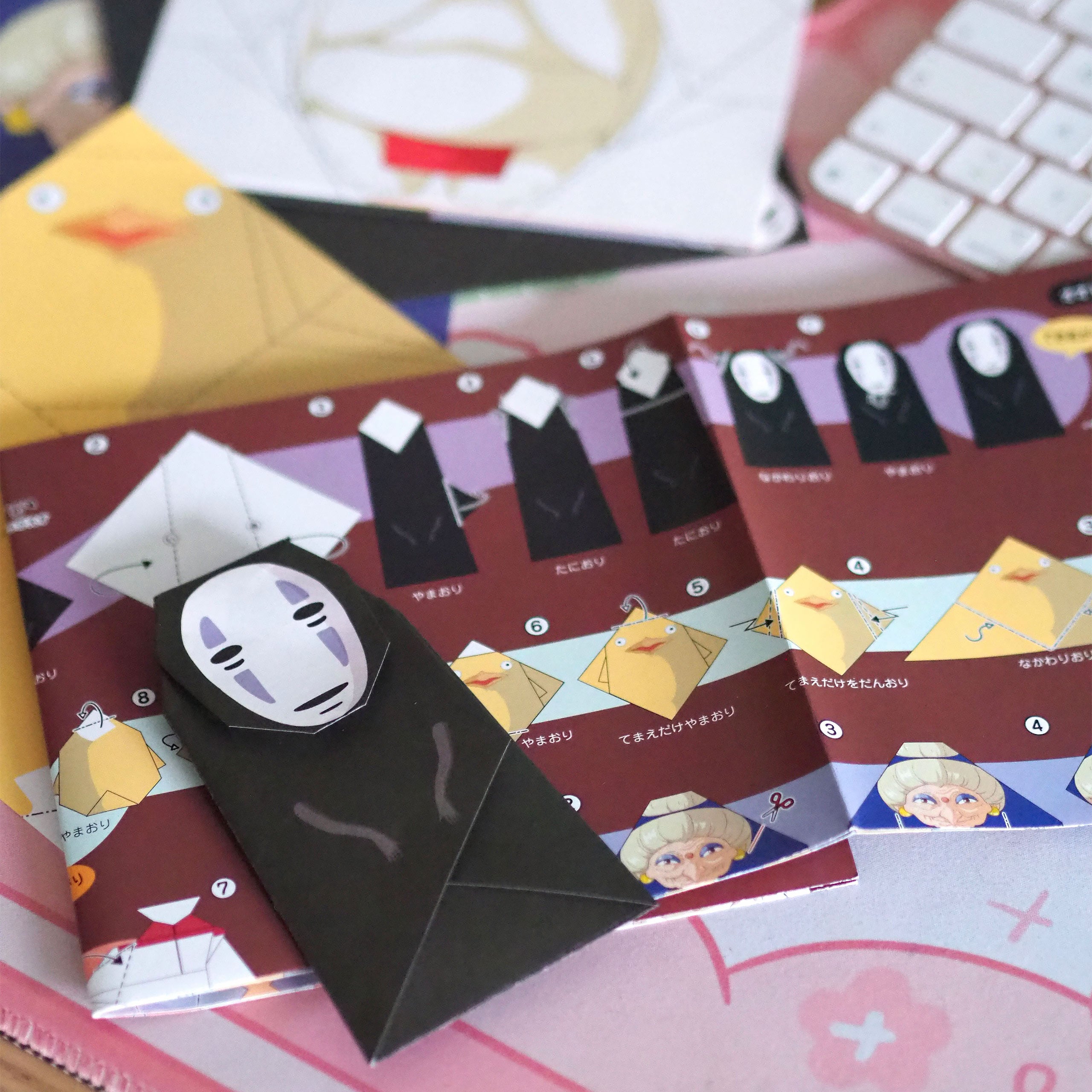 Product image Spirited Away - No-Face and Chihiro Origami Set