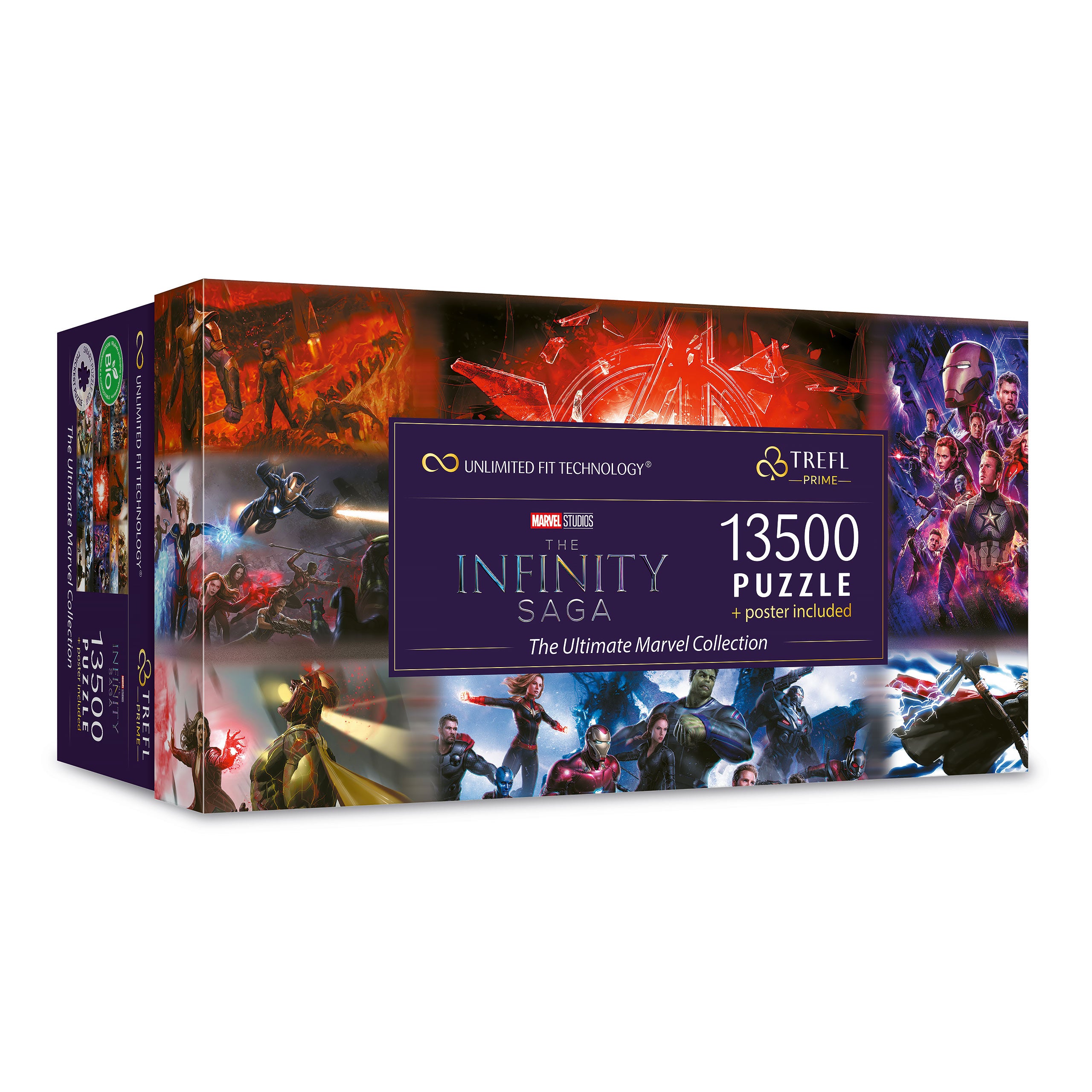Zdjęcie produktu Marvel - Kolekcja puzzli z plakatem