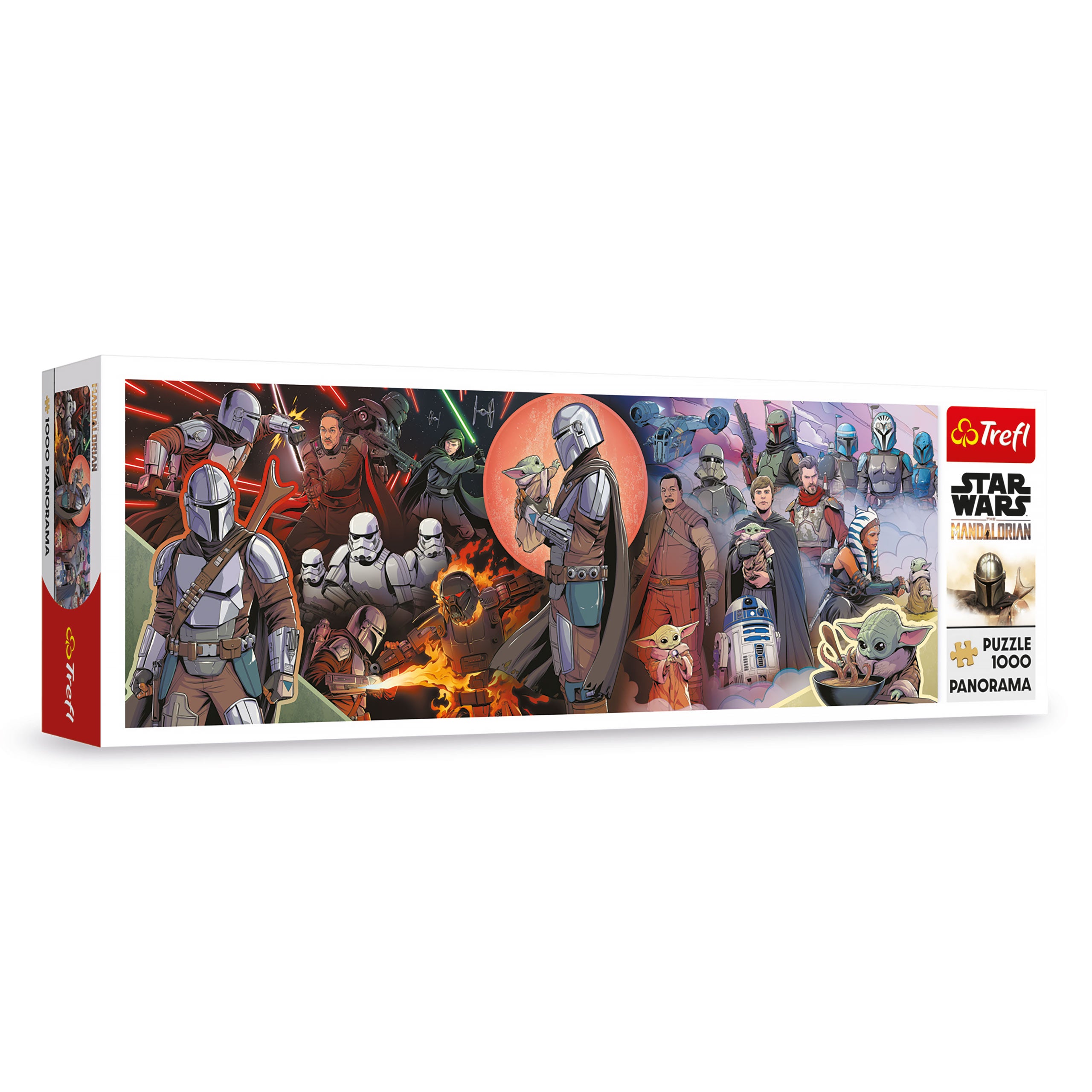 Zdjęcie produktu Mandalorianin z Grogu Puzzle - Star Wars The Mandalorian