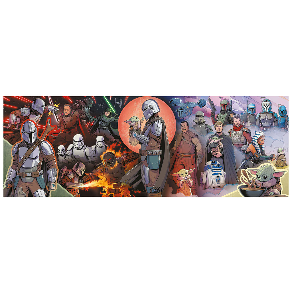 Zdjęcie produktu Mandalorianin z Grogu Puzzle - Star Wars The Mandalorian