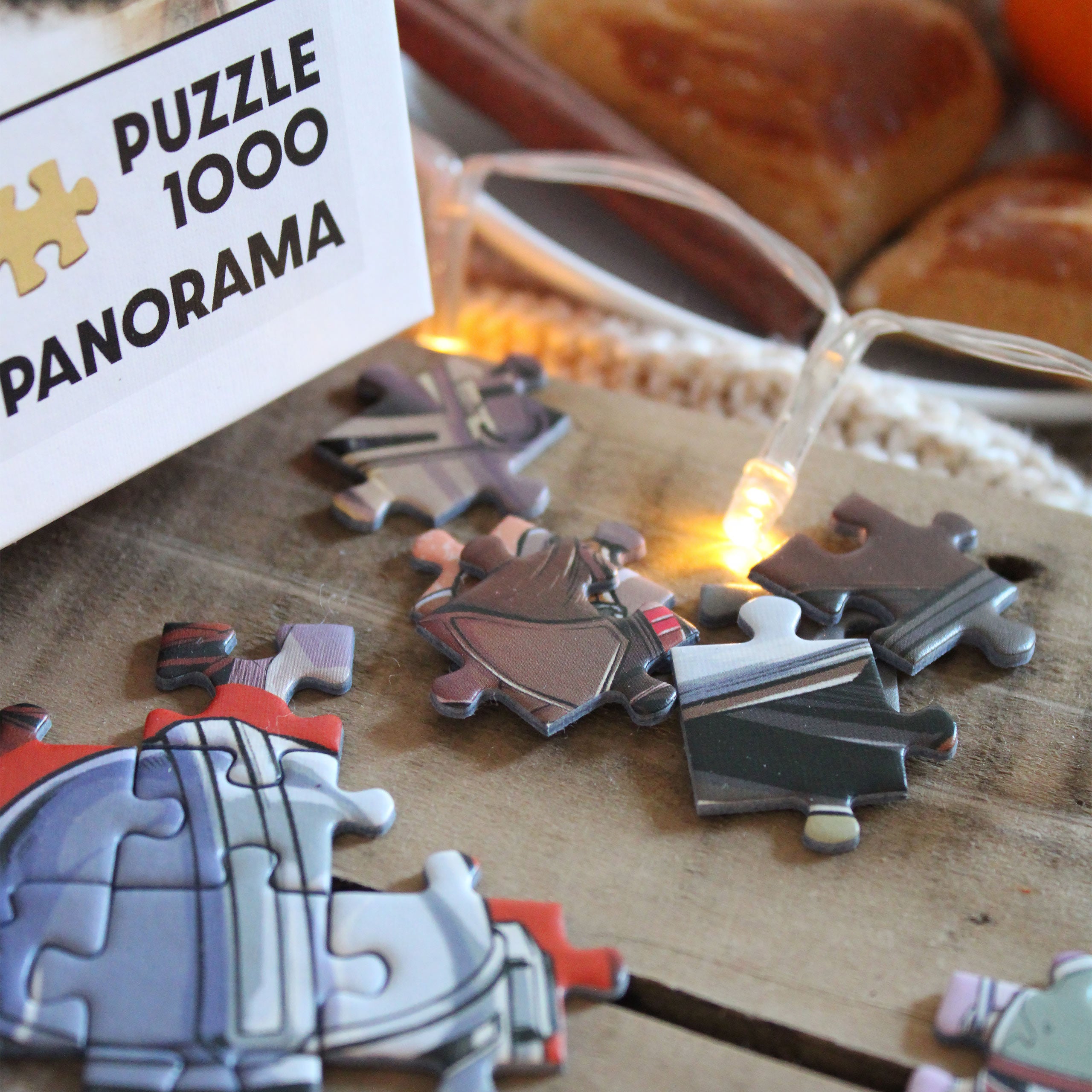 Zdjęcie produktu Mandalorianin z Grogu Puzzle - Star Wars The Mandalorian