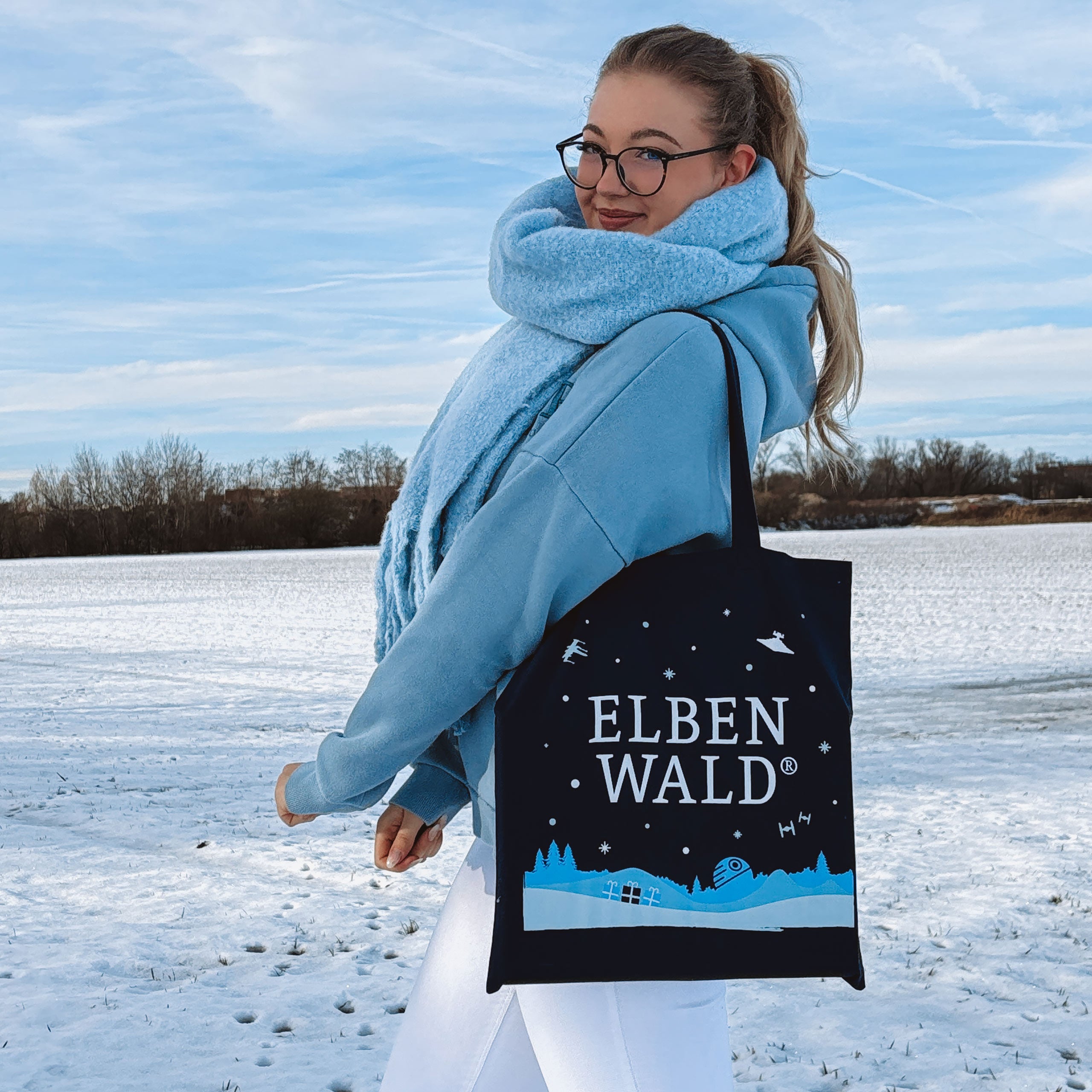 Zdjęcie produktu Elbenwald Christmas Torba Bawełniana