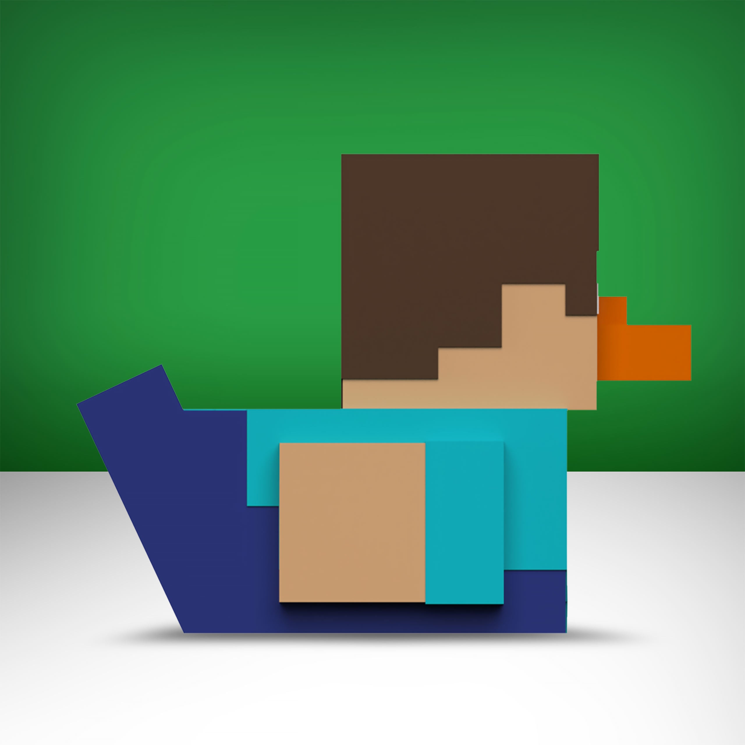 Zdjęcie produktu Minecraft - Steve TUBBZ Kaczka Dekoracyjna