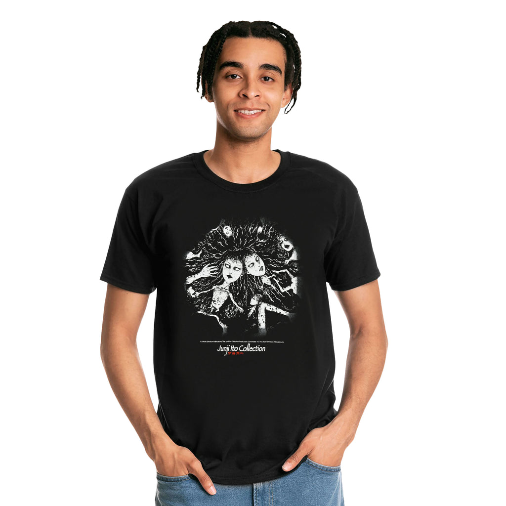 Zdjęcie produktu Junji Ito - Crawling T-Shirt czarne