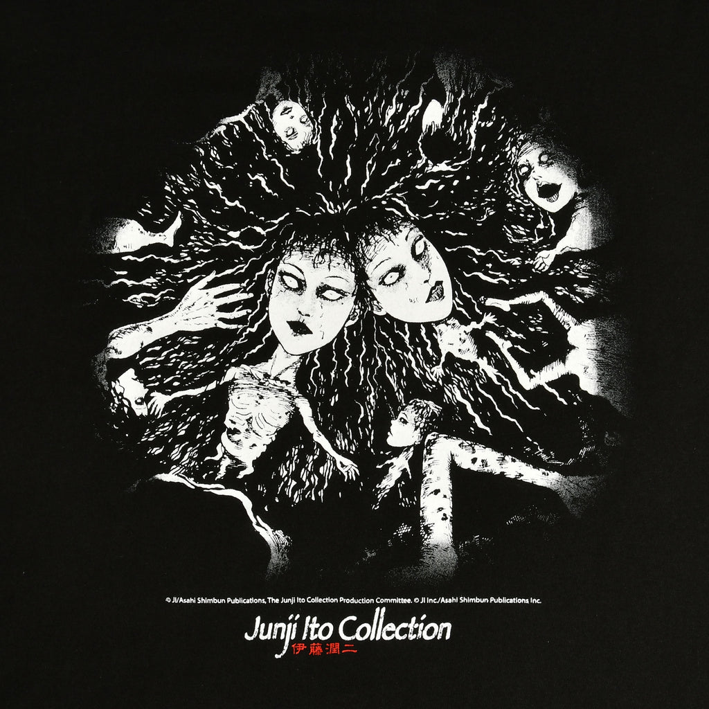 Zdjęcie produktu Junji Ito - Crawling T-Shirt czarne