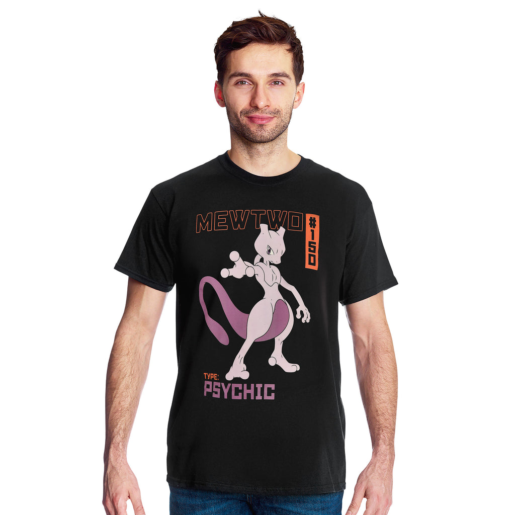 Zdjęcie produktu Pokemon - Mewtwo T-Shirt czarne