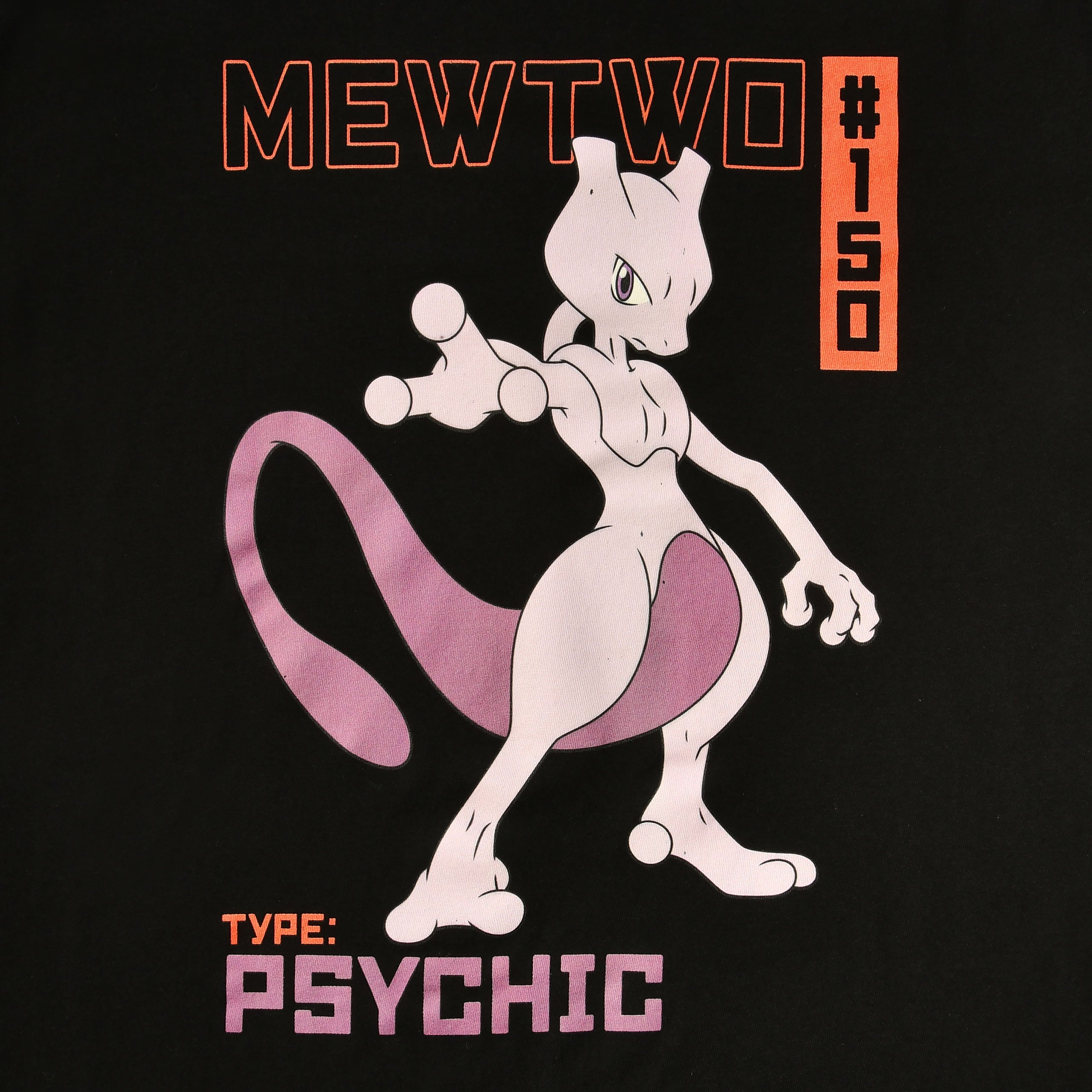 Zdjęcie produktu Pokemon - Mewtwo T-Shirt czarne