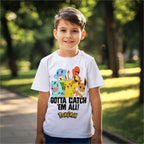Zdjęcie produktu Pokemon - Gotta Catch Em All T-Shirt dla dzieci białe