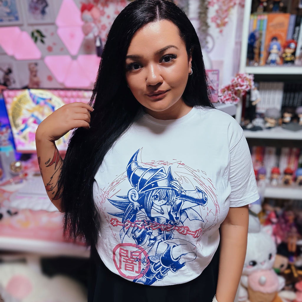 Zdjęcie produktu Yu-Gi-Oh! - Dark Burning T-Shirt biały