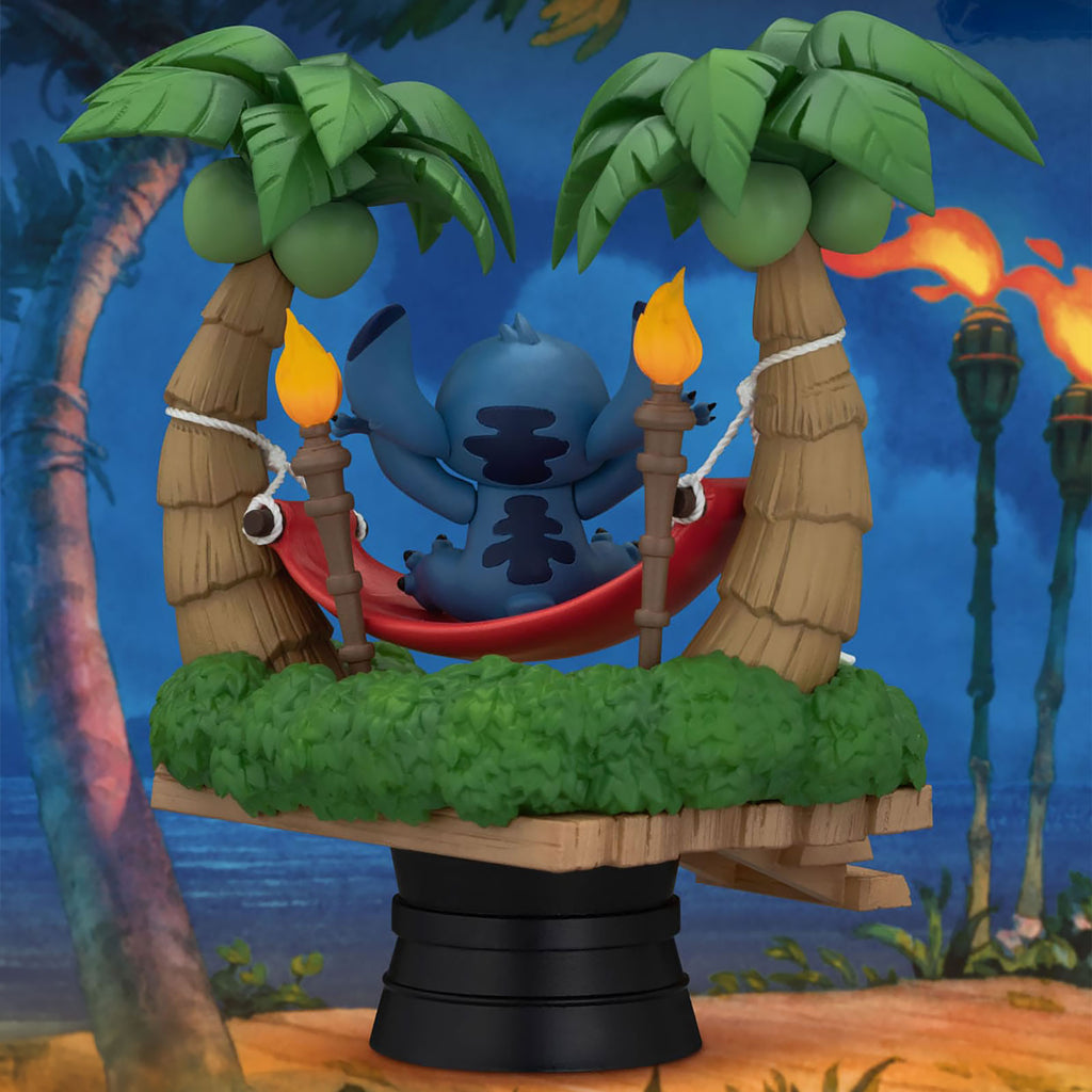 Product image Stitch in Hammock D-Stage Diorama - Lilo & Stitch