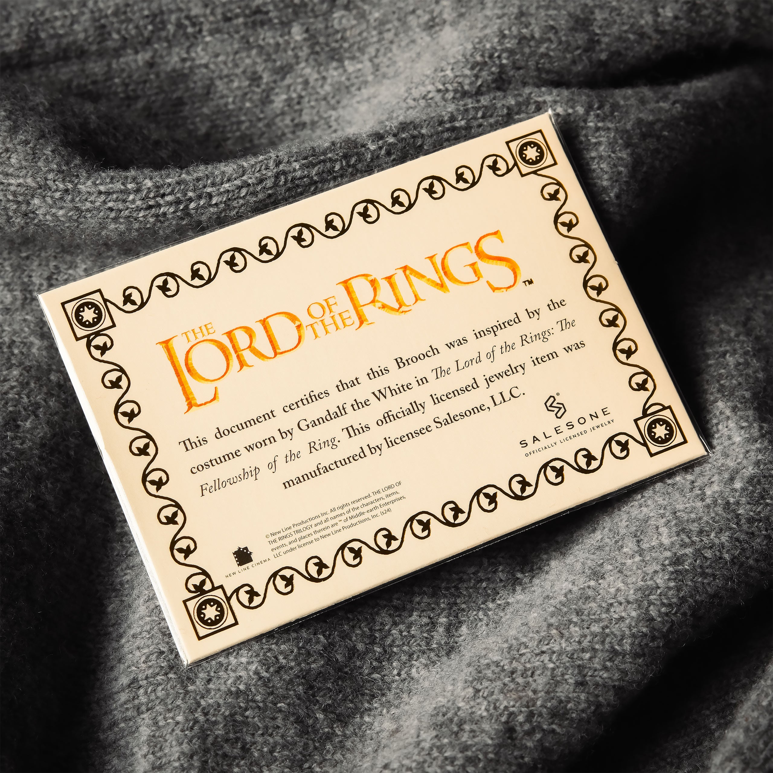 Product image Gandalf the White Brooch - The Lord of the Rings