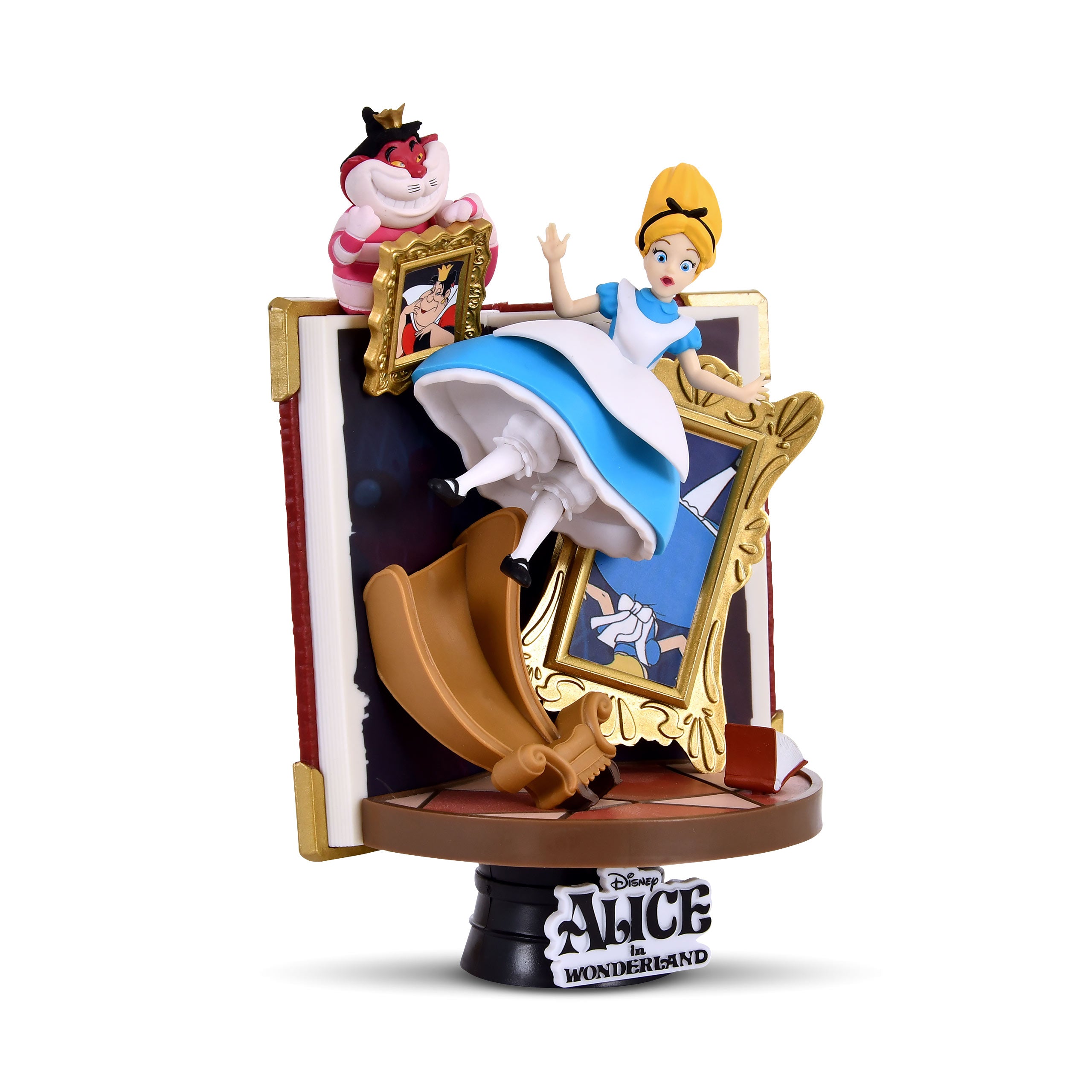 Zdjęcie produktu Alice w Krainie Czarów D-Stage Diorama Figurka Disney Story Book Series