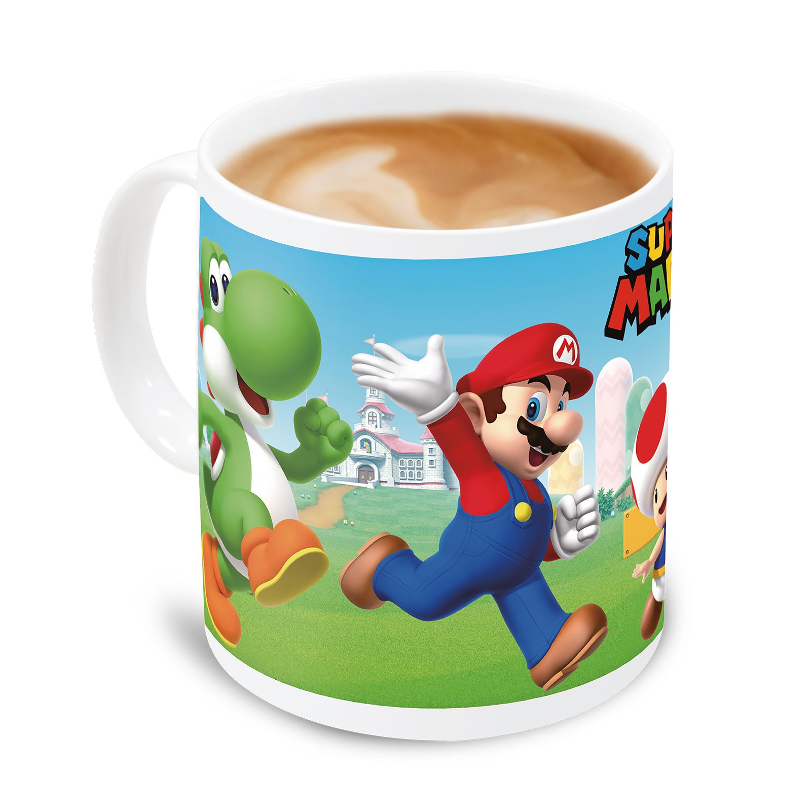 Zdjęcie produktu Super Mario - Kubek z efektem termicznym Team