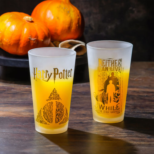 Zdjęcie produktu Harry Potter - Zestaw 2 szklanek Insygnia Śmierci