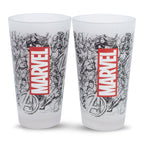 Zdjęcie produktu Marvel - Zestaw 2 szklanek komiksowych