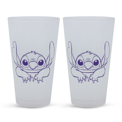 Zdjęcie produktu Zestaw 2 szklanek Stitch - Lilo & Stitch