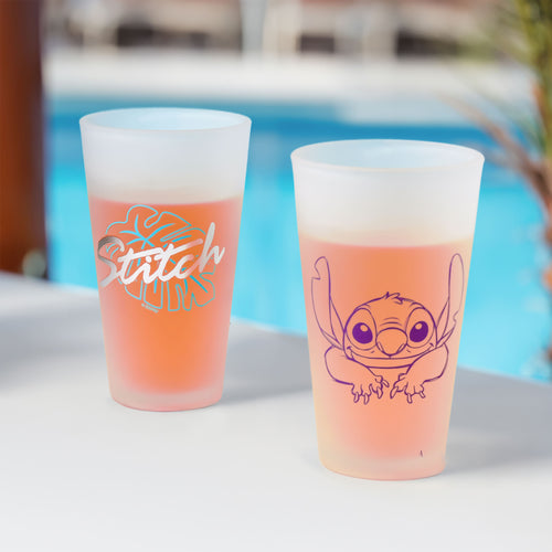 Zdjęcie produktu Zestaw 2 szklanek Stitch - Lilo & Stitch