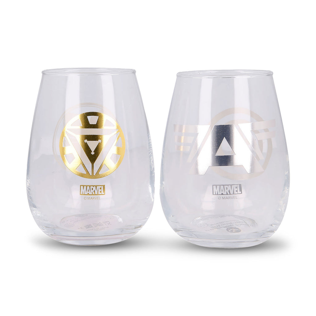 Product image Marvel Avengers - Iron Man & Captain America Glasses 2-piece Set
