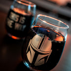 Zdjęcie produktu Mandalorian Zestaw 2 szklanek - Star Wars The Mandalorian
