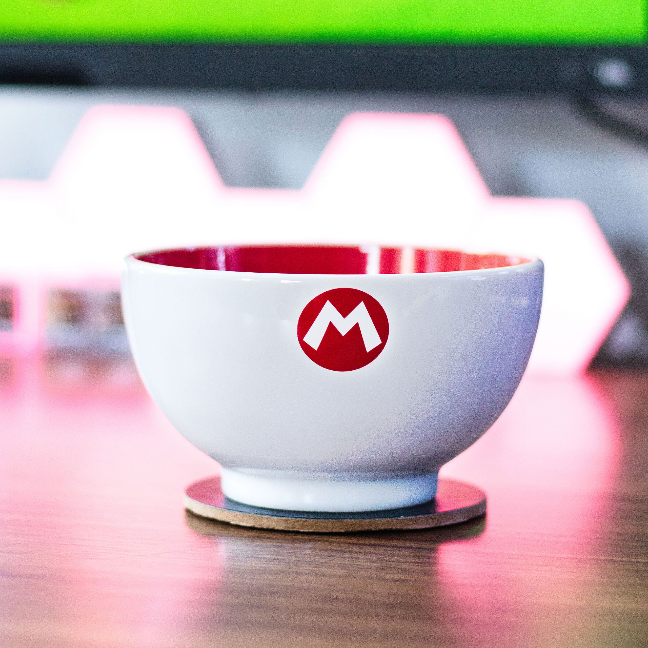 Zdjęcie produktu Super Mario - Miska na płatki z logo