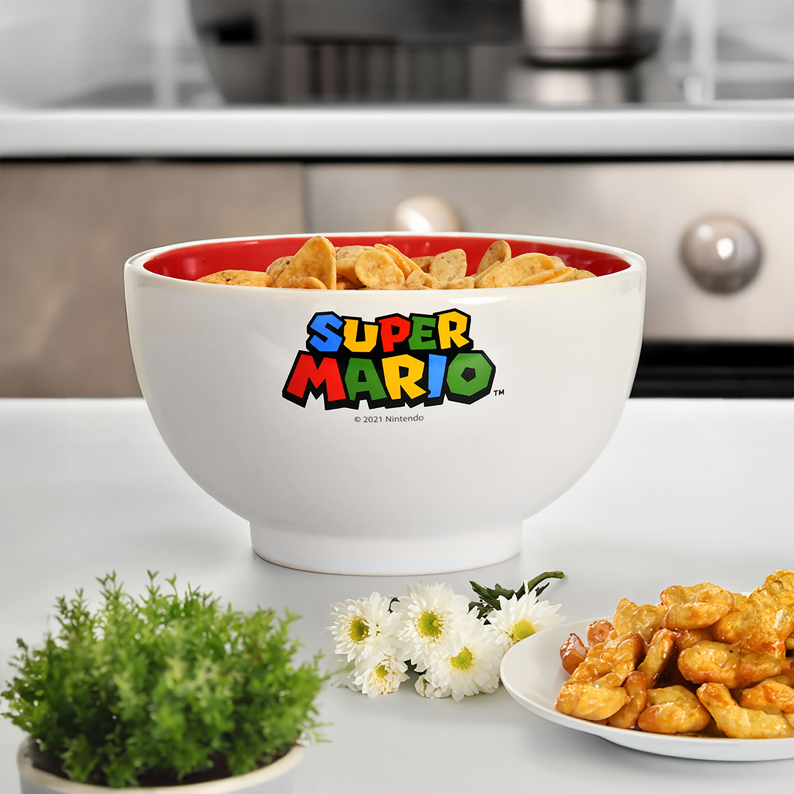Zdjęcie produktu Super Mario - Miska na płatki z logo