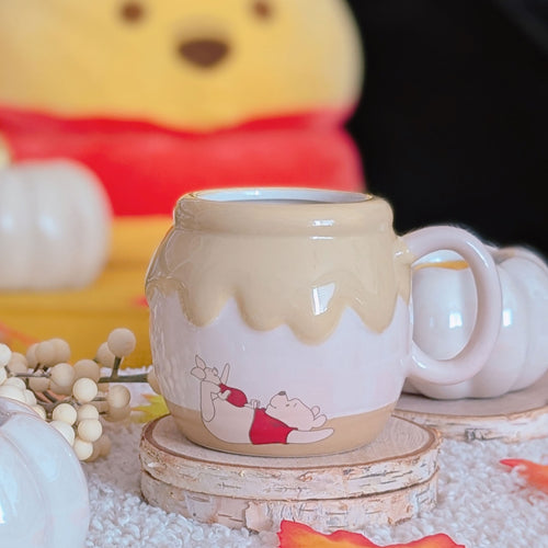 Zdjęcie produktu Kubuś Puchatek - Kubek 3D w kształcie garnka miodu