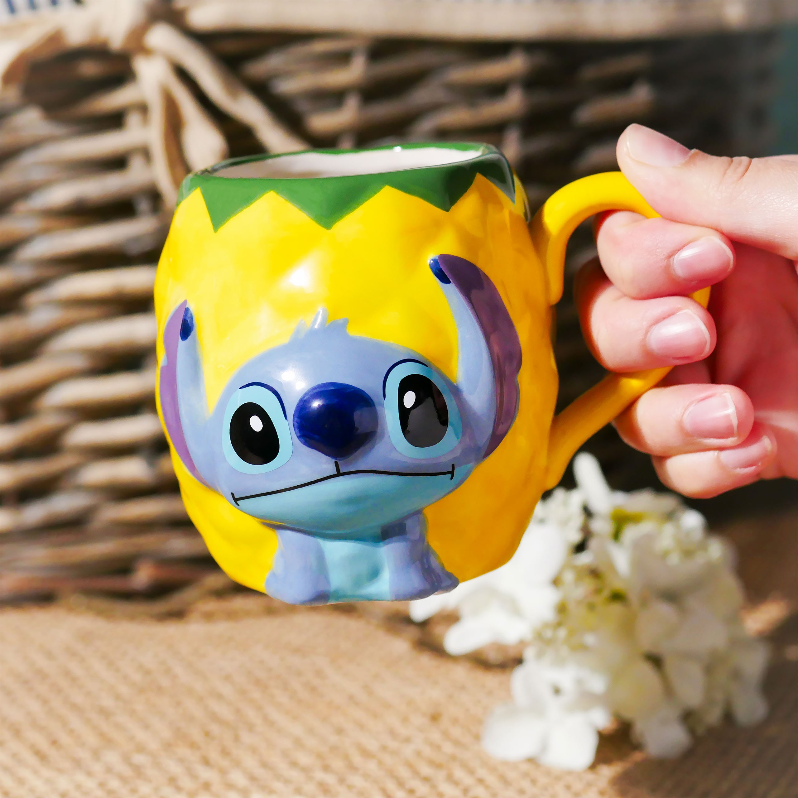 Zdjęcie produktu Stitch Ananas 3D Kubek - Lilo & Stitch