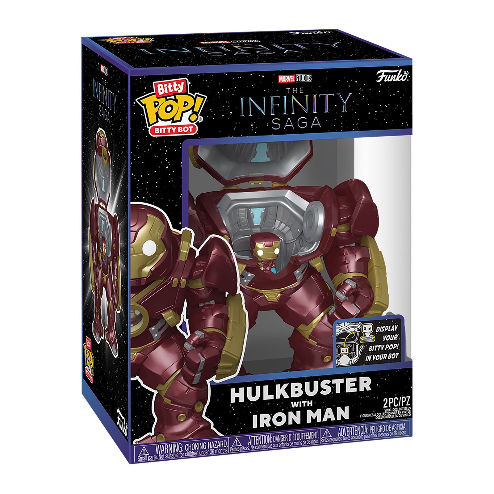 Zdjęcie produktu Marvel - Figurka Funko Bitty Bots Hulkbuster