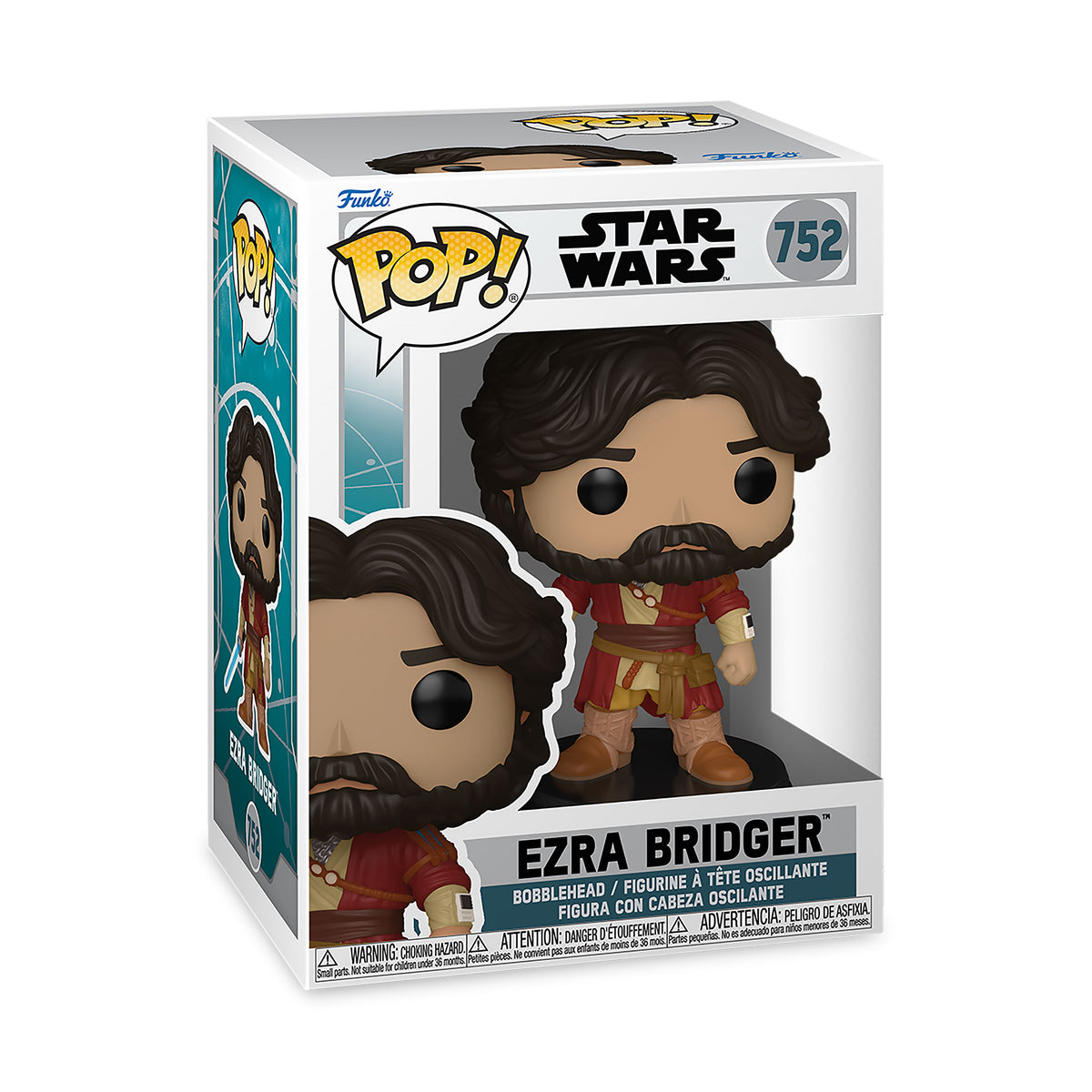 Zdjęcie produktu Ezra Bridger Funko Pop figurka z ruchomą głową - Star Wars Ahsoka