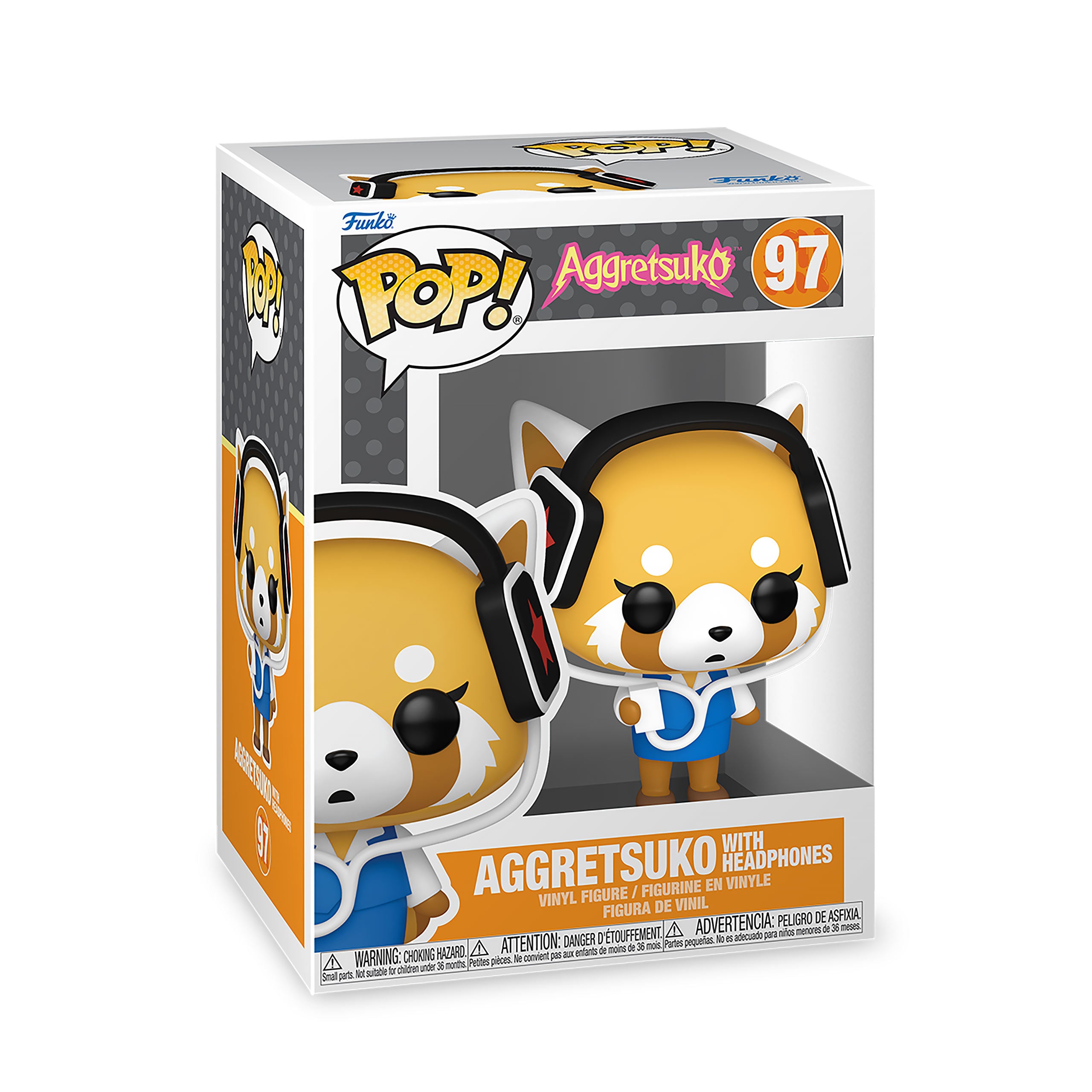 Zdjęcie produktu Figurka Funko Pop Aggretsuko ze słuchawkami