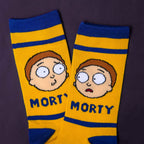 Zdjęcie produktu Zestaw skarpetek Characters 3-pak w pudełku prezentowym - Rick and Morty