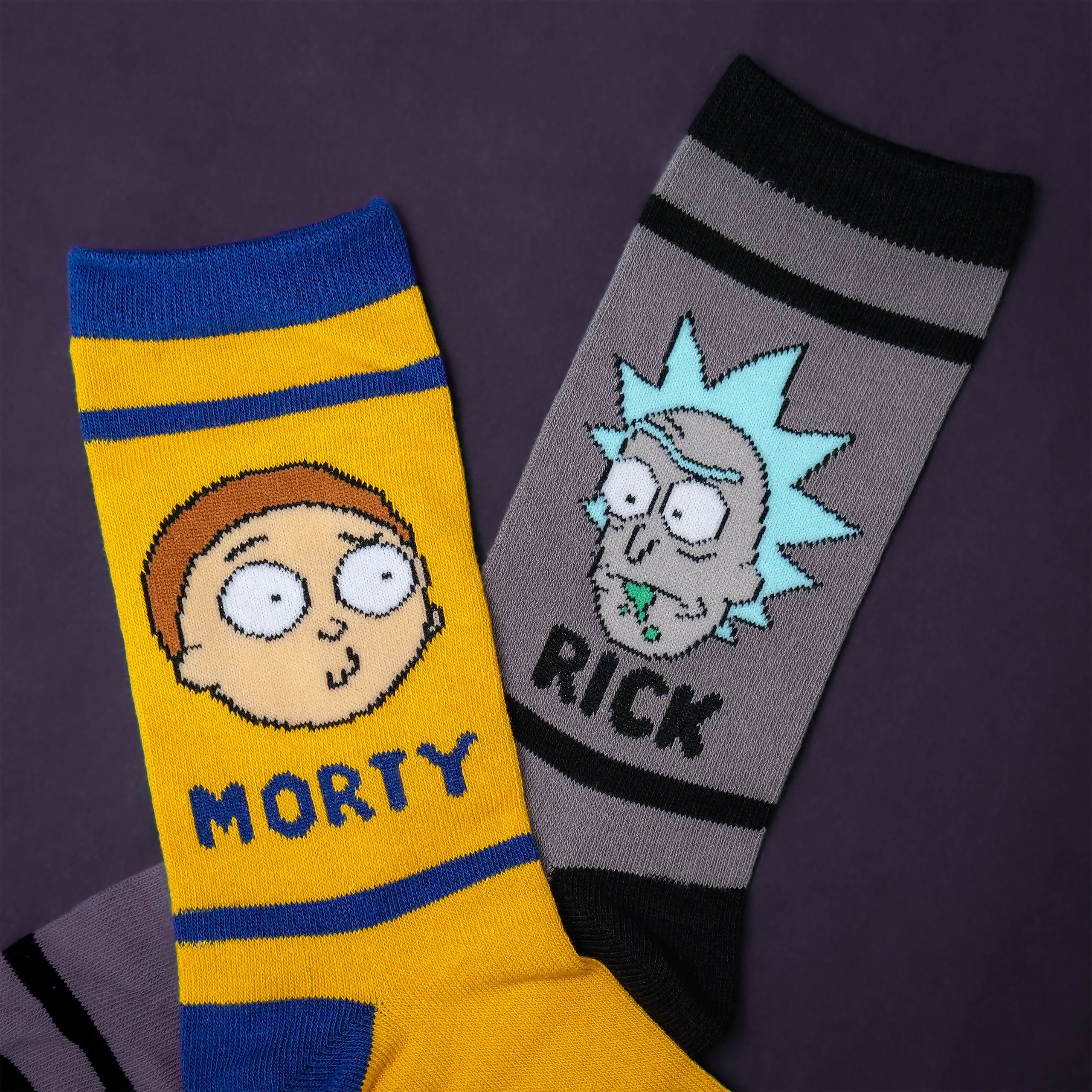 Product image Characters Socks 3-Pack in Gift Box - Rick and Morty